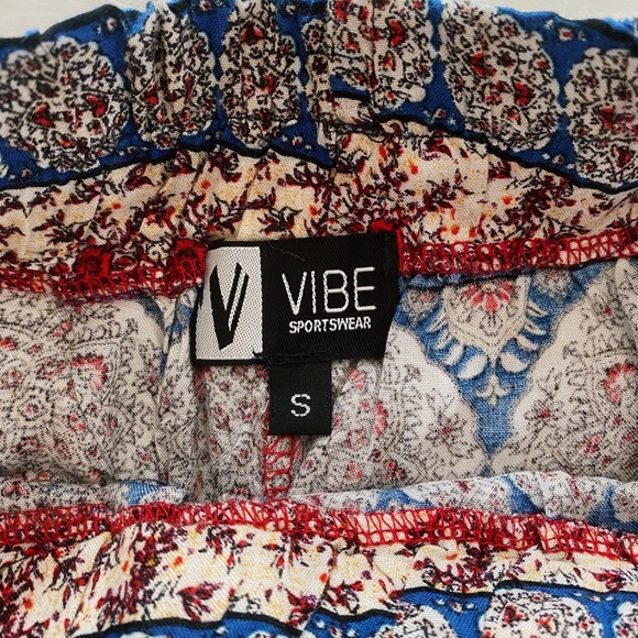 Blue Tribal Shorts - Picture 3 of 5